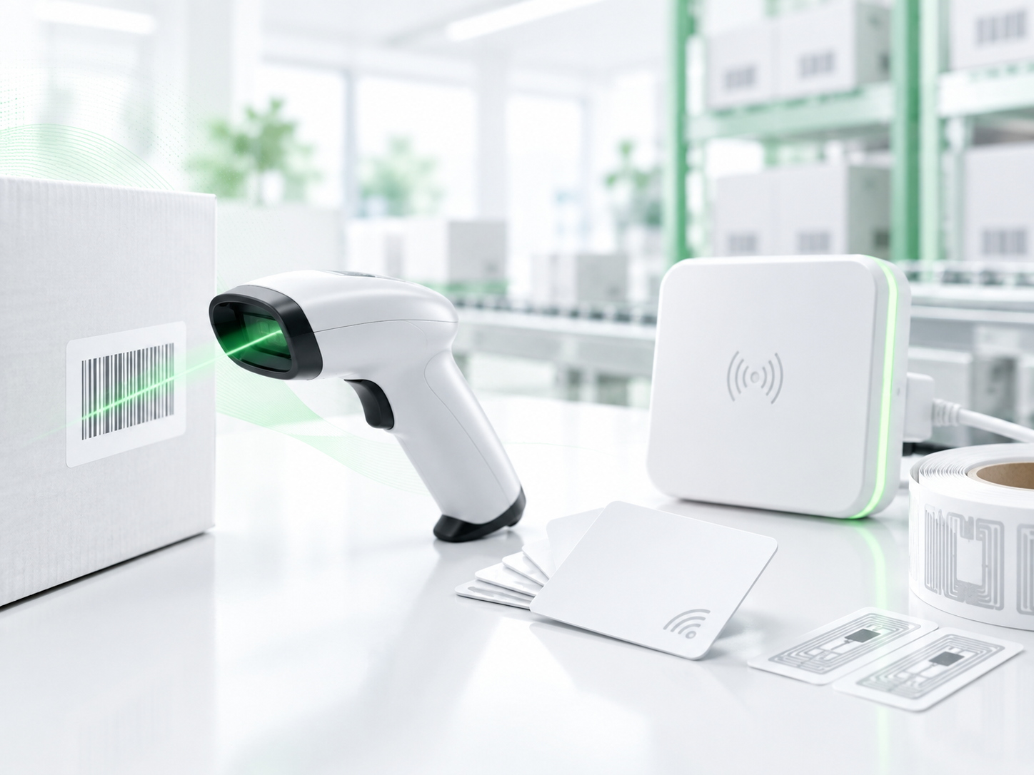 Barcode RFID and mobile computing technology
